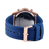 Buy Shop Guess Eclipse White Dial Blue Rubber Strap Watch for Women - GW0315L2 USA Online