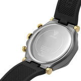 Buy Shop Guess Edge Chronograph Black Dial Black Leather Strap Watch For Men - GW0492G1 USA Online
