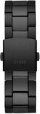 Buy Shop Guess Edge Chronograph Black Dial Black Steel Strap Watch For Men - GW0539G3 USA Online