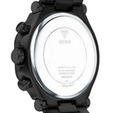 Buy Shop Guess Edge Chronograph Black Dial Black Steel Strap Watch For Men - GW0539G3 USA Online