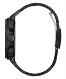 Buy Shop Guess Edge Chronograph Black Dial Black Steel Strap Watch For Men - GW0539G3 USA Online