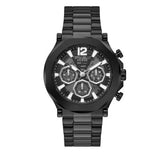 Buy Shop Guess Edge Chronograph Black Dial Black Steel Strap Watch For Men - GW0539G3 USA Online