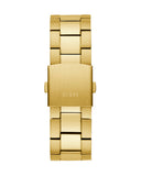 Buy Shop Guess Edge Chronograph Black Dial Gold Steel Strap Watch For Men - GW0539G2 USA Online