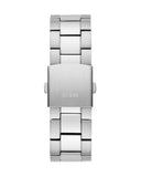 Buy Shop Guess Edge Chronograph Black Dial Silver Steel Strap Watch For Men - GW0539G1 USA Online