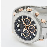Buy Shop Guess Edge Chronograph Black Dial Silver Steel Strap Watch For Men - GW0539G1 USA Online