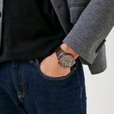 Buy Shop Guess Edge Chronograph Brown Dial Brown Leather Strap Watch For Men - GW0492G2 USA Online