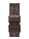 Buy Shop Guess Edge Chronograph Brown Dial Brown Leather Strap Watch For Men - GW0492G2 USA Online