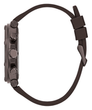 Buy Shop Guess Edge Chronograph Brown Dial Brown Leather Strap Watch For Men - GW0492G2 USA Online