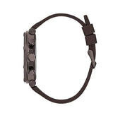 Buy Shop Guess Edge Chronograph Brown Dial Brown Leather Strap Watch For Men - GW0492G2 USA Online