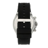 Buy Shop Guess Empire Chronograph Black Dial Black Silicon Strap Watch For Men - GW0583G1 USA Online