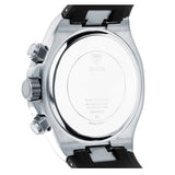 Buy Shop Guess Empire Chronograph Black Dial Black Silicon Strap Watch For Men - GW0583G1 USA Online