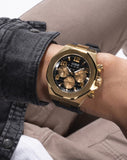 Buy Shop Guess Empire Chronograph Quartz Black Dial Black Silicon Strap Watch For Men - GW0583G2 USA Online