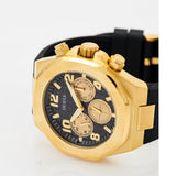 Buy Shop Guess Empire Chronograph Quartz Black Dial Black Silicon Strap Watch For Men - GW0583G2 USA Online