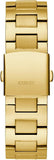 Buy Shop Guess Empire Quartz Black Dial Gold Steel Strap Watch For Men - GW0489G2 USA Online