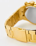 Buy Shop Guess Empire Quartz Black Dial Gold Steel Strap Watch For Men - GW0489G2 USA Online