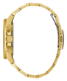 Buy Shop Guess Empire Quartz Black Dial Gold Steel Strap Watch For Men - GW0489G2 USA Online