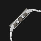 Buy Shop Guess Empire Quartz Black Dial Silver Steel Strap Watch For Men - GW0489G1 USA Online