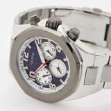 Buy Shop Guess Empire Quartz Black Dial Silver Steel Strap Watch For Men - GW0489G1 USA Online