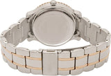 Buy Shop Guess Enchanting Diamonds Silver Dial Two Tone Steel Strap Watch for Women - W0305L3 USA Online
