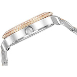Buy Shop Guess Enchanting Diamonds Silver Dial Two Tone Steel Strap Watch for Women - W0305L3 USA Online