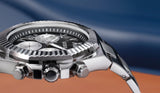 Buy Shop Guess Equity Analog Black Dial Silver Steel Strap Watch For Men - GW0703G1 USA Online