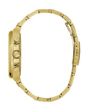 Buy Shop Guess Equity Analog Green Dial Gold Steel Strap Watch For Men - GW0703G2 USA Online