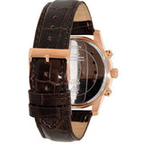 Buy Shop Guess Exec Chronograph Brown Dial Brown Leather Strap Watch For Men - W0076G4 USA Online