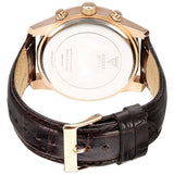 Buy Shop Guess Exec Chronograph Brown Dial Brown Leather Strap Watch For Men - W0076G4 USA Online