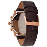 Buy Shop Guess Exec Chronograph Brown Dial Brown Leather Strap Watch For Men - W0076G4 USA Online