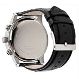Buy Shop Guess Exec Chronograph Quartz Black Dial Black Leather Strap Watch for Men - W0076G1 USA Online