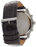 Buy Shop Guess Exec Chronograph White Dial Brown Leather Strap Watch For Men - W0076G2 USA Online