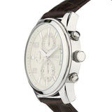 Buy Shop Guess Exec Chronograph White Dial Brown Leather Strap Watch For Men - W0076G2 USA Online