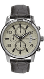 Buy Shop Guess Exec Chronograph White Dial Brown Leather Strap Watch For Men - W0076G2 USA Online