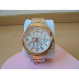 Buy Shop Guess Exec Chronograph White Dial Two Tone Steel Strap Watch for Men - W0075G2 USA Online