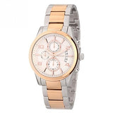 Buy Shop Guess Exec Chronograph White Dial Two Tone Steel Strap Watch for Men - W0075G2 USA Online