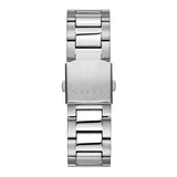 Buy Shop Guess Exec Quartz Silver Dial Silver Steel Strap Watch for Men - W0075G3 USA Online