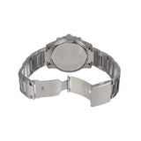 Buy Shop Guess Exec Quartz Silver Dial Silver Steel Strap Watch for Men - W0075G3 USA Online