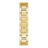 Buy Shop Guess Fame Crystals Gold Dial Gold Steel Strap Watch For Women - GW0644L2 USA Online