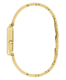 Buy Shop Guess Fame Crystals Gold Dial Gold Steel Strap Watch For Women - GW0644L2 USA Online