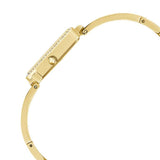 Buy Shop Guess Fame Crystals Gold Dial Gold Steel Strap Watch For Women - GW0644L2 USA Online