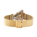 Buy Shop Guess Fame Diamonds Gold Dial Gold Mesh Bracelet Watch for Women - GW0508L2 USA Online