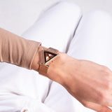 Buy Shop Guess Fame Diamonds Rose Gold Dial Rose Gold Mesh Bracelet Watch for Women - GW0508L3 USA Online