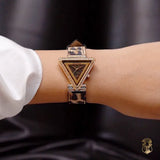 Buy Shop Guess Fame Diamonds Rose Gold Dial Rose Gold Mesh Bracelet Watch for Women - GW0508L3 USA Online