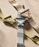 Buy Shop Guess Fame Diamonds Rose Gold Dial Rose Gold Mesh Bracelet Watch for Women - GW0508L3 USA Online