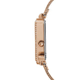 Buy Shop Guess Fame Diamonds Rose Gold Dial Rose Gold Mesh Bracelet Watch for Women - GW0508L3 USA Online