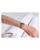 Buy Shop Guess Fame Diamonds Silver Dial Silver Mesh Bracelet Watch for Women - GW0508L1 USA Online