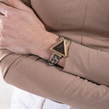 Buy Shop Guess Fame Quartz Animal Print Dial Multicolor Leather Strap Watch For Women - GW0504L3 USA Online