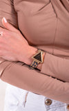 Buy Shop Guess Fame Quartz Animal Print Dial Multicolor Leather Strap Watch For Women - GW0504L3 USA Online