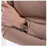 Buy Shop Guess Fame Quartz Animal Print Dial Multicolor Leather Strap Watch For Women - GW0504L3 USA Online