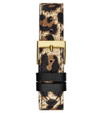 Buy Shop Guess Fame Quartz Animal Print Dial Multicolor Leather Strap Watch For Women - GW0504L3 USA Online